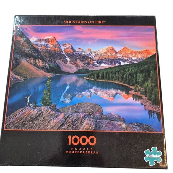 Buffalo Games Mountains on Fire 1000 pc Jigsaw Puzzle - Picture 6 of 11